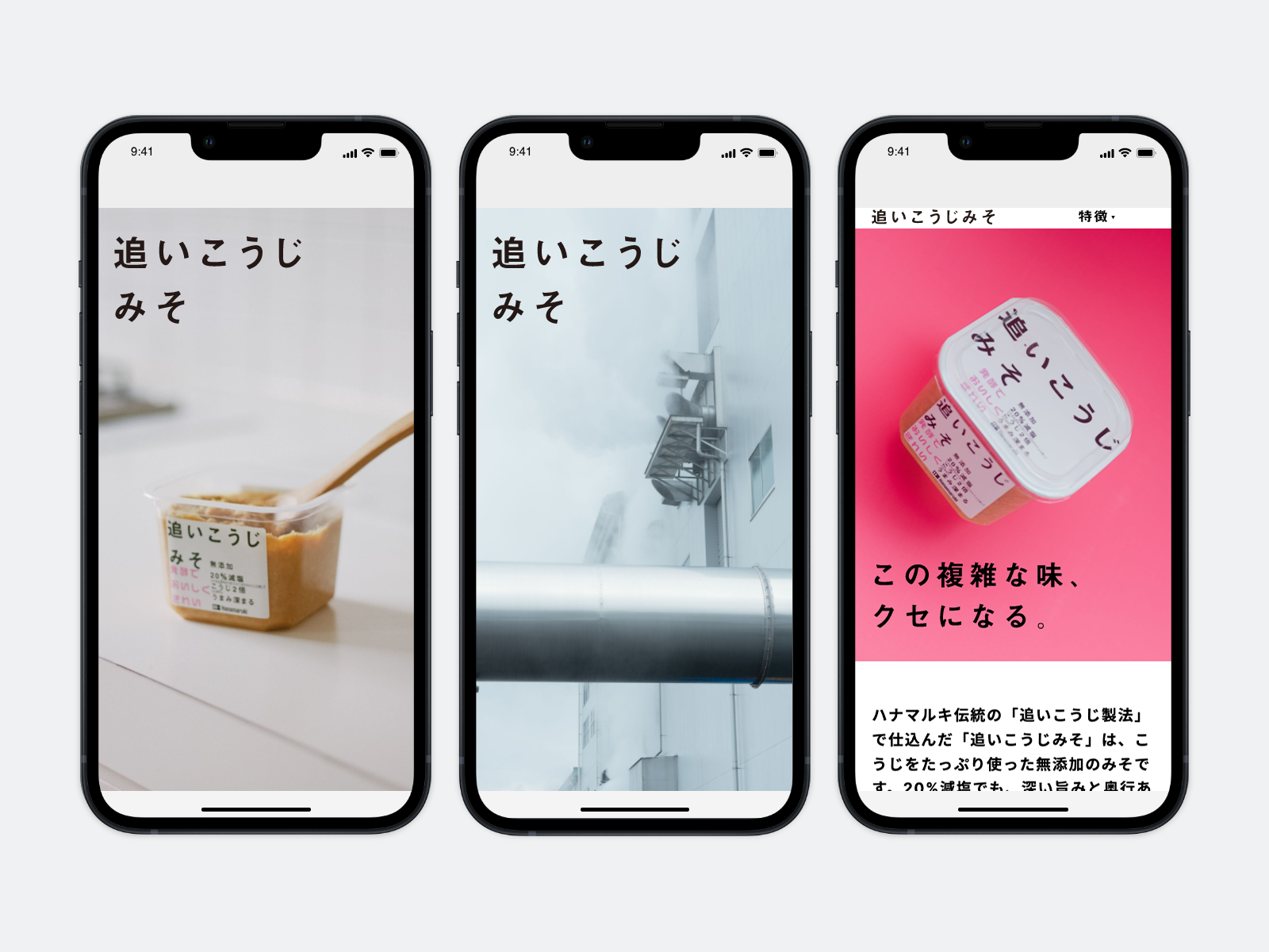 おいこうじ味噌 Web for Mobile