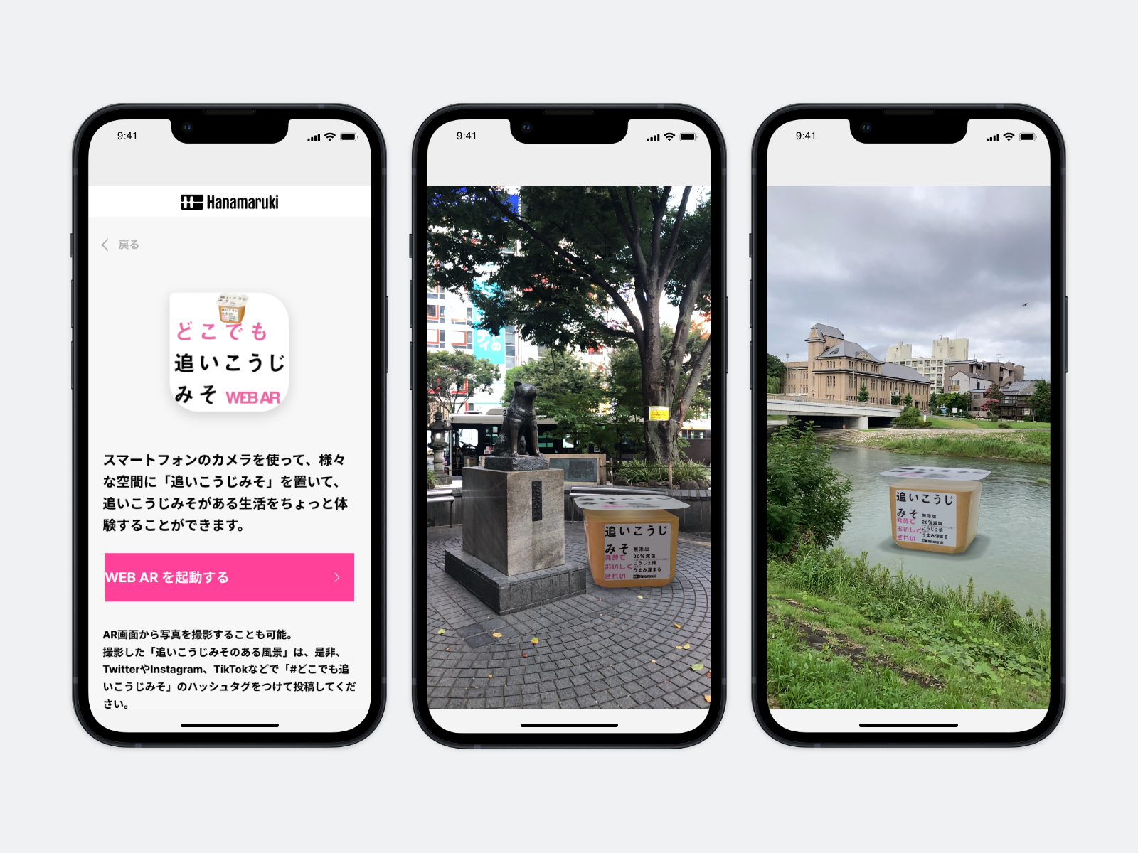 おいこうじ味噌 Web AR for Mobile